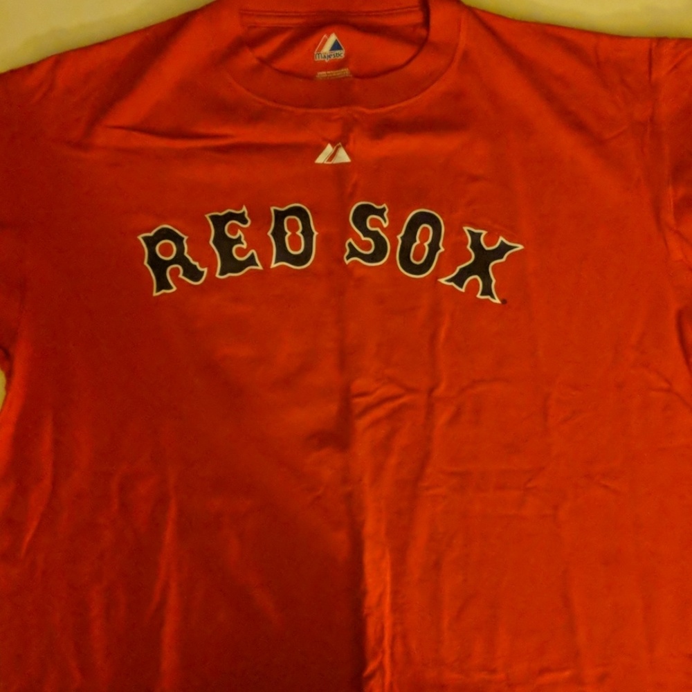 Red Sox Ortiz player t-shirt